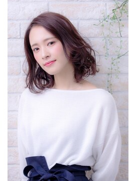 ヘアーアートシフォン 池袋西口店(Hair art chiffon) 着物黒髪イルミナカラーヘルシーレイヤーデジタルパーマボブ池袋