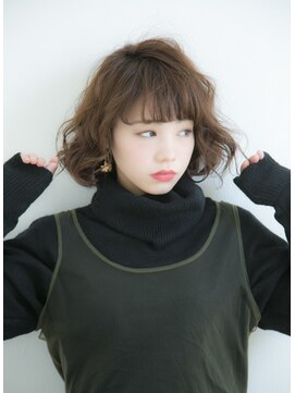 シー バイ ロンド 新宿(Sea by Lond) くすませアッシュカラー×Aラインボブ【福島泰】