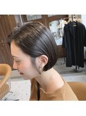乾かすだけで決まる大人ボブ