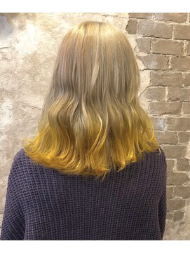 マギーヘア(magiy hair) イエローカラー［magiyhair西部笑］