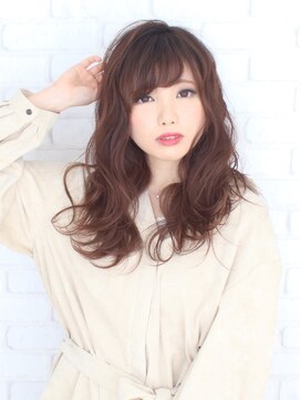 美容室イサ テラスウォーク一宮店(ISA) ISA一宮★キレイも可愛いも両方欲しいセミディー