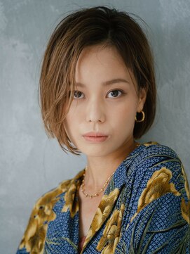 ヘアー アークス 上大岡店(hair ARKS) ミニボブハイトーンベージュARKS上大岡