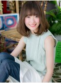 ■ココアブラウン抜け感ヘア重軽ワンカール8-14戸頭20代30代40代