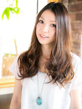オーブ ヘアー アムール 学芸大学店(AUBE HAIR amour) 無造作なふんわりロング