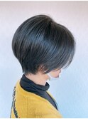 多毛さんでも大丈夫!襟足ピタッとショート