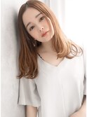 【FRAME なんば】《明るめアッシュベージュ》で外国人風