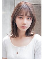 リベルテ(LIBERTE) Liberte銀座 20代大人かわいい外ハネボブ×アッシュベージュ