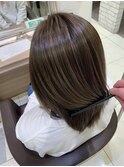 白髪率10%!脱白髪染めバレイヤージュ