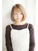 20代30代40代 ハイトーン艶々ボブ【草津】