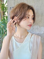 ロビー 表参道(ROBBY)&nbsp;耳掛けひし形ショート／大人ショート／表参道／40代50代