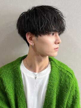 スキル(SKILL) ソフトツイスト刈り上げマッシュ