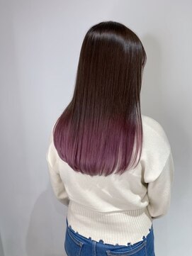 アンブルリュクス 中野(amble luxe) すそカラー/グラデーションカラー/イルミナカラー/ブリーチ/中野