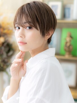 カバーヘア イヴ 戸頭店(COVER HAIR EVE) アシンメトリーナチュラルマッシュショートa戸頭20代30代40代!