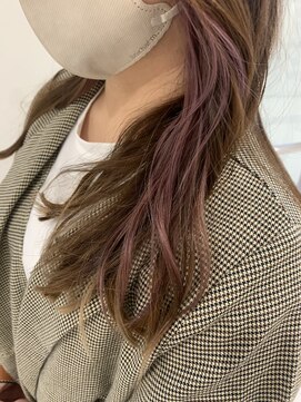 エイトオロク 那覇小禄店(EIGHT oroku) ポイントカラーバイオレットピンク