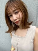 外ハネミディ