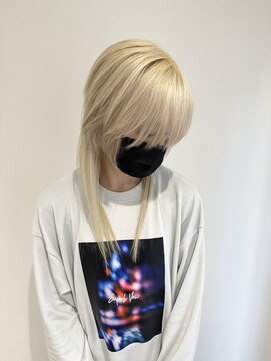 フラワーズペタルバイスミカ(Flowers petal by sumika) 抜きっぱなしブロンド