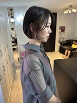 グランドライン(GRAND LINE)&nbsp;インナーカラー　ブリーチなし　ボブ　透明感