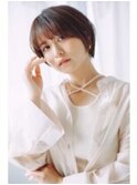20代30代40代『綺麗め丸みショート』Ash清瀬店