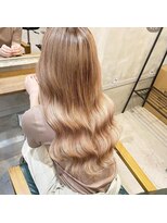 リエコー(RE'ECHO)&nbsp;ミルクティーカラー/プルエクステ