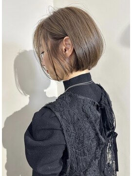 リアン(Lian) 【リアン】ショートボブ/似合わせボブ/ブリーチなしグレージュ