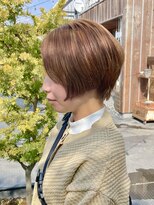 プライベートサロン キッテ(private salon kitte.)&nbsp;白髪ぼかしなハイライトショート