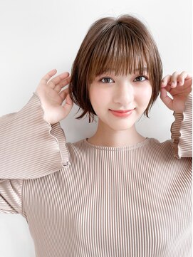 ネイロ 錦糸町(NeiRo) ★丸みショートボブパーマ大人ショートカット上手い20代30代40代