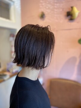 ザジ(ZAZIE) 切りっぱなしボブ