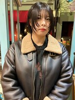 ロチカバイドールヘアー 心斎橋(Rotika by Doll hair)&nbsp;顔周り　レイヤー　ボブレイヤー　コリアンブラック