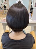 ショートボブ ハンサムショート