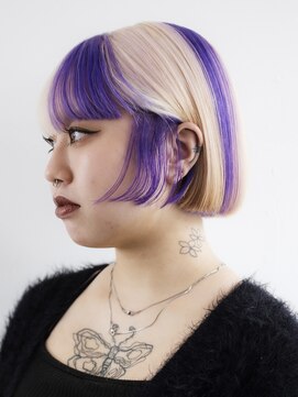 ミーム 原宿 表参道(meme) ダブルカラー/ハイトーンカラー/ケアブリーチ/インナーカラー