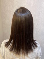 ウィスプ 赤羽店(wisp) 風に揺れるサラ艶ストレート 髪質改善TRと春カラー#2