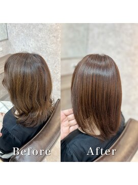 ファン 竹ノ塚店(F.U.N) 白髪ぼかし(髪質改善)白髪キレイにマイナス10歳