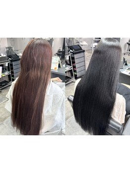 【紫外線に負けないうる艶髪】この時期だからこそ矯正が初めての方に体感頂きたい！ハイクラスの縮毛矯正◇