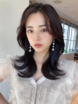 アフロート エル 錦糸町(AFLOAT L) 2wayバングでイメチェン！顔まわりレイヤーくびれヘアが人気