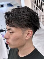 アノ 別府店(Ano.)&nbsp;大分ニュアンスパーマセンターパートフェザーパーマ毛流れパーマ