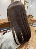 スウィートロング×クールベージュ