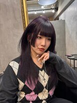 ジーナ(XENA)&nbsp;ミディアムレイヤー×パープルカラー