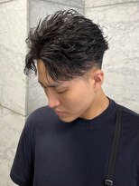 キングオブヘアバイノイズアンドフィフス 京都駅前店(KING of hair by NOISM&fifth) 京都五条メンズカットアクティブショートフェザーショート眉毛◆