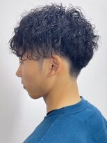 ラギッド 大野城店(RUGGED)&nbsp;波巻きスパイラル ツイストパーマ ツーブロック