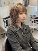 コル(col oodori) ざくざくレイヤー×透けミルクティーベージュ