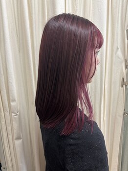 ヘアメイク ゼロサンヨンゴ(Hair Make 0345)の写真/透明感たっぷりな外国人風カラーやハイライトがズバ抜けて可愛い!!髪質や色の抜け方等分析してご提案☆