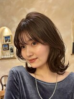 オアシスアヴェダ ザ・ペニンシュラ東京(OASIS AVEDA)&nbsp;くびレイヤー・ベージュ・小顔似合わせカット銀座20代30代