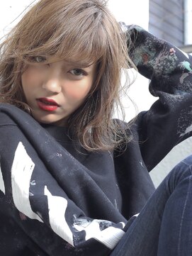 エンリエド(ENLIED) ENLIED☆とろみカラーのストリート外ハネボブ