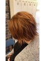 アグ ヘアー リンク 千葉店(Agu hair link) ブリーチ&クオルシアカラーでエアリーな動きと色味を表現。