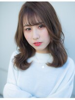 リコ ヘアアンドリラクゼーション 名駅店(LICO HAIR＆RELAXATION) [LICO]☆シースルー流しバング☆愛されミディ☆by碇山光一郎