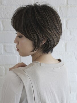 デイジー インデックスヘア 大島店(DAISY index hair) 大人美人横顔の綺麗なショートボブ 丸みショート 小顔ショート