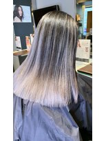 リー 京橋(Lee)&nbsp;【lee京橋】ホワイト×バレイヤージュ