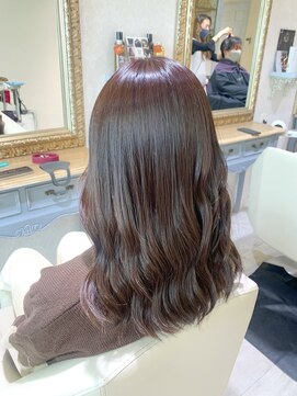 ラ ブランシュ 大宮(La Blanche) 初めてカラー＊ピンクブラウン