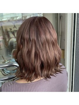 サロン ド ジーズ ピース(Salon de JEEZ PIECE) ☆ピンクアッシュの春カラー☆