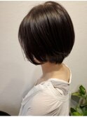 バッサリと前下がりショートボブに!!